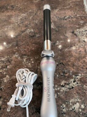 BEACHWAVER S 1" Curling Iron Sarah Potempa USED ONCE!
